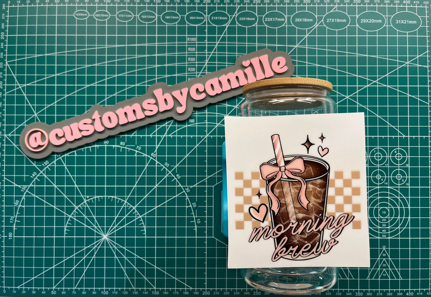 #229 Morning Brew decal