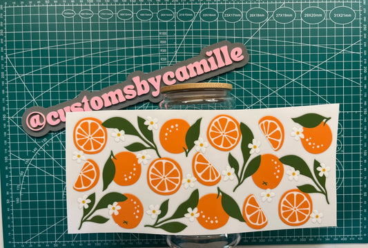 #242 Orange Delight decal