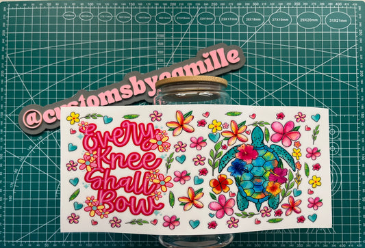 #250 Every Knee Shall Bow decal