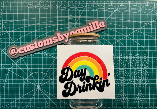 #254 Day Drinkin' decal