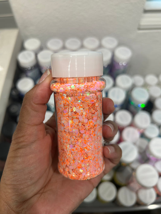 Orange Bang glitter