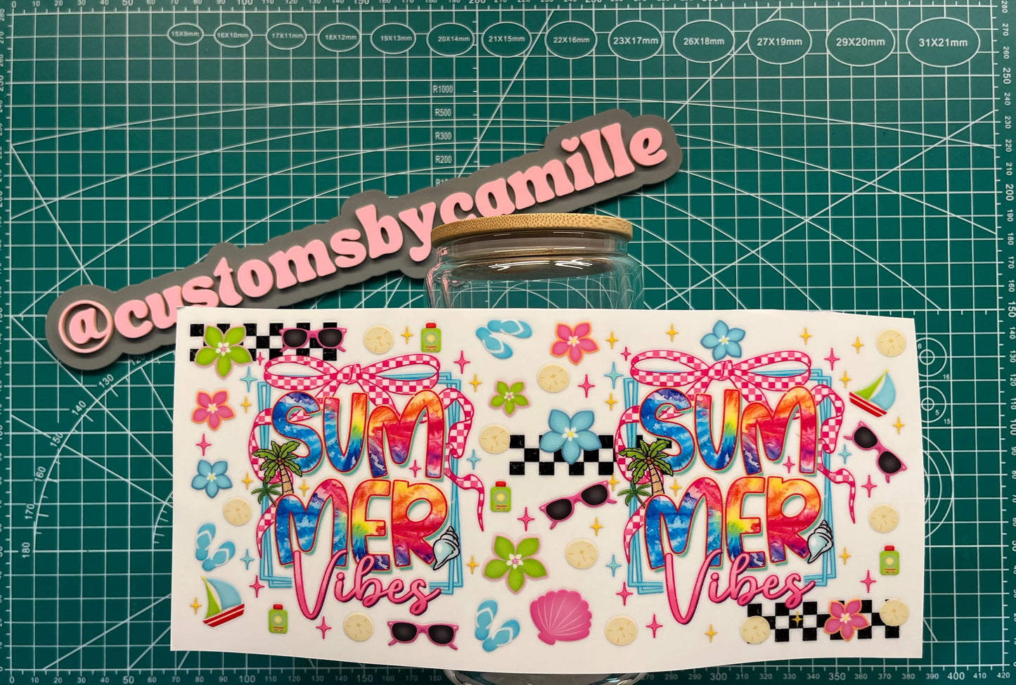 #262 Summer Vibes decal