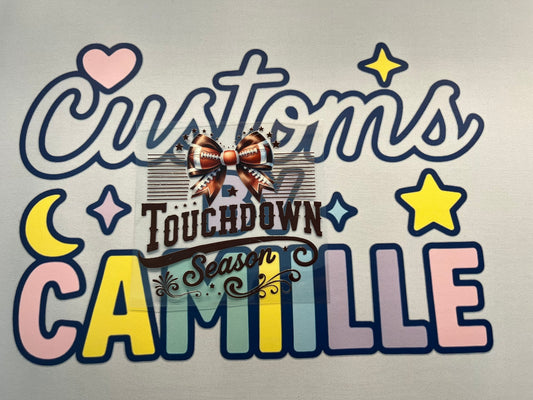 #364 Touchdown Season decal
