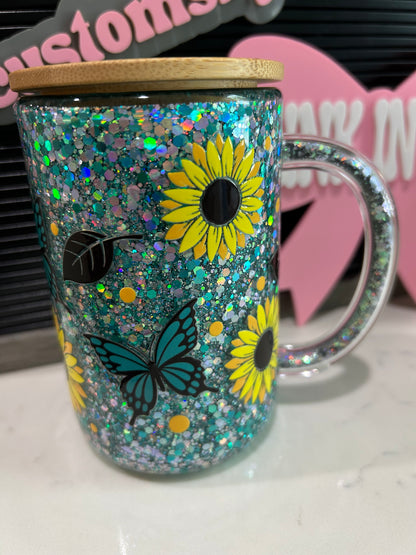 Sunflowers & Butterflies (Premade)