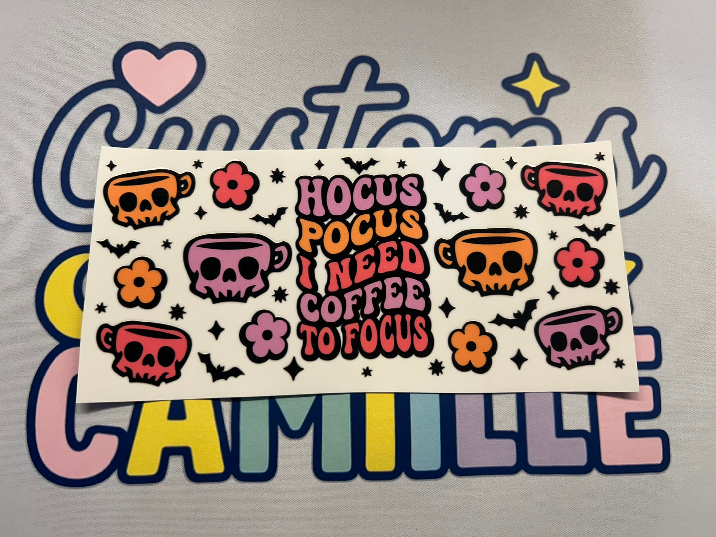 #348 Hocus Pocus Coffee decal