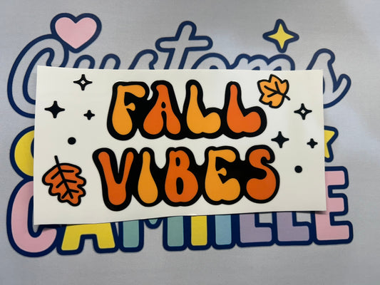 #353 Fall Vibes decal