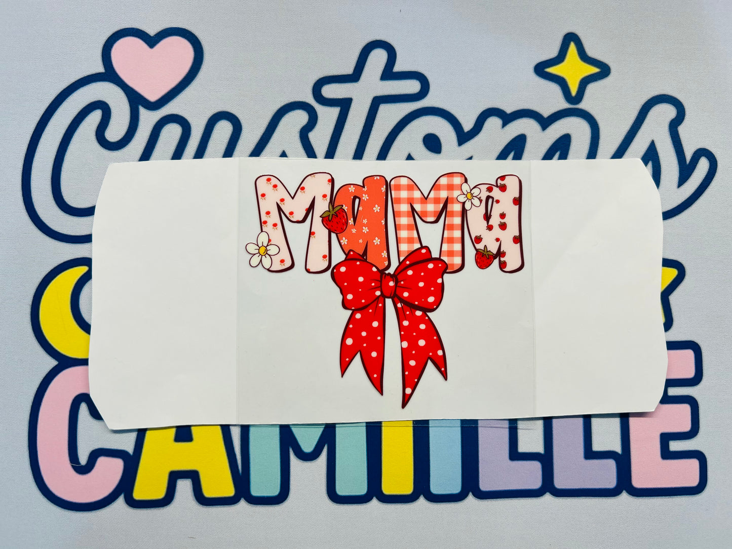 #388 Mama Strawberries decal