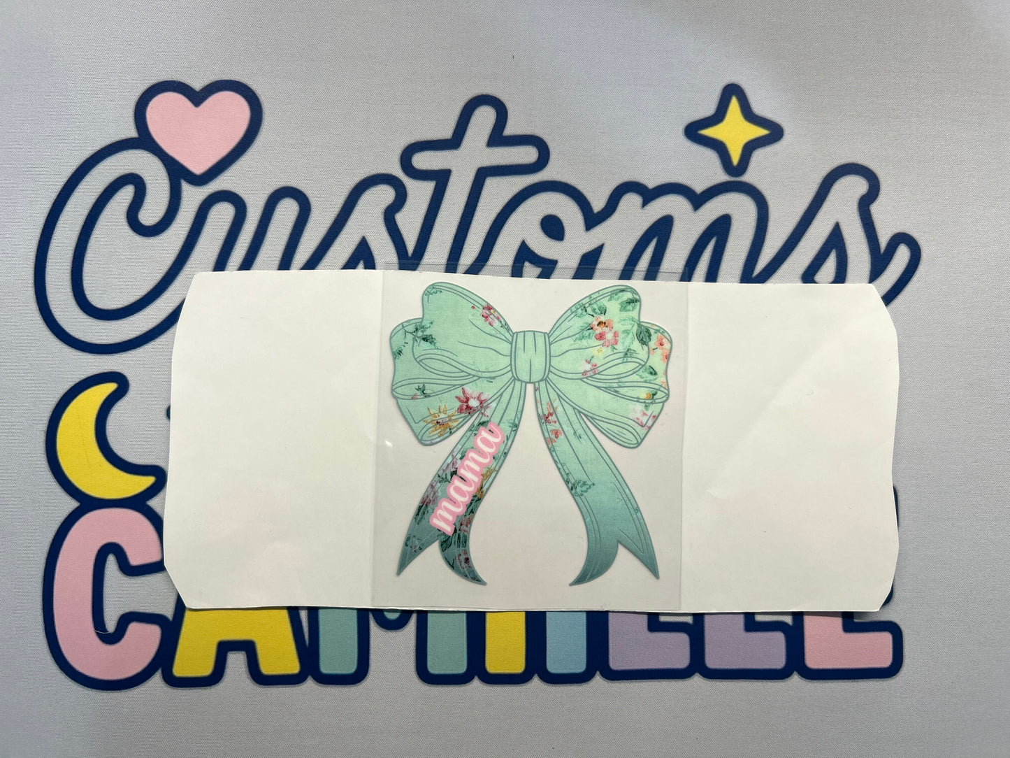 #393 Mama Bow decal