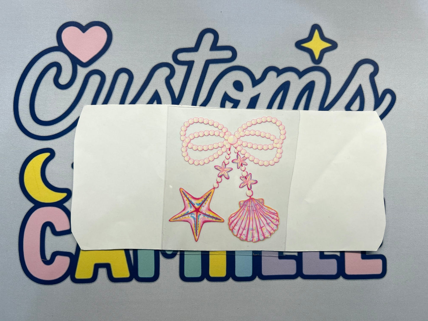 #394 Seashells/Pearls decal