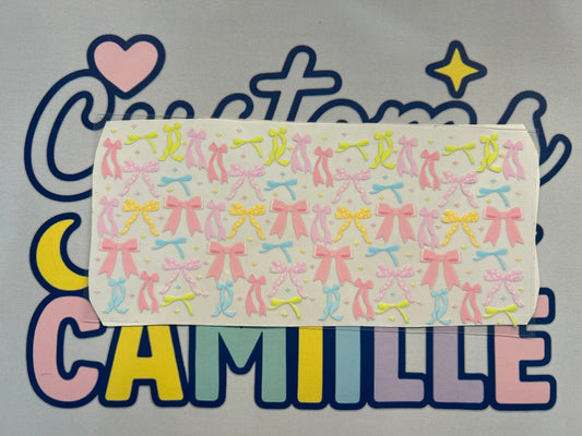 #403 Pastel Bows decal