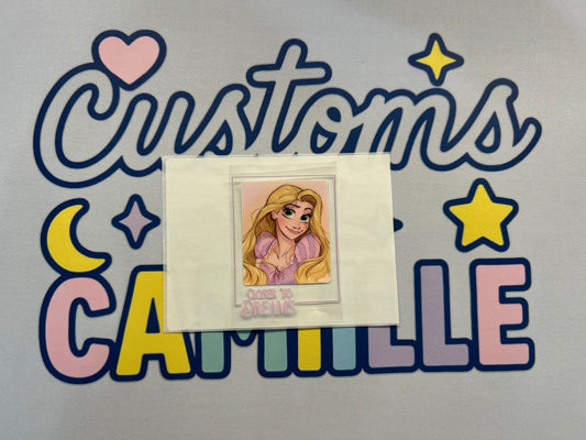 #415 Tangled Quote decal