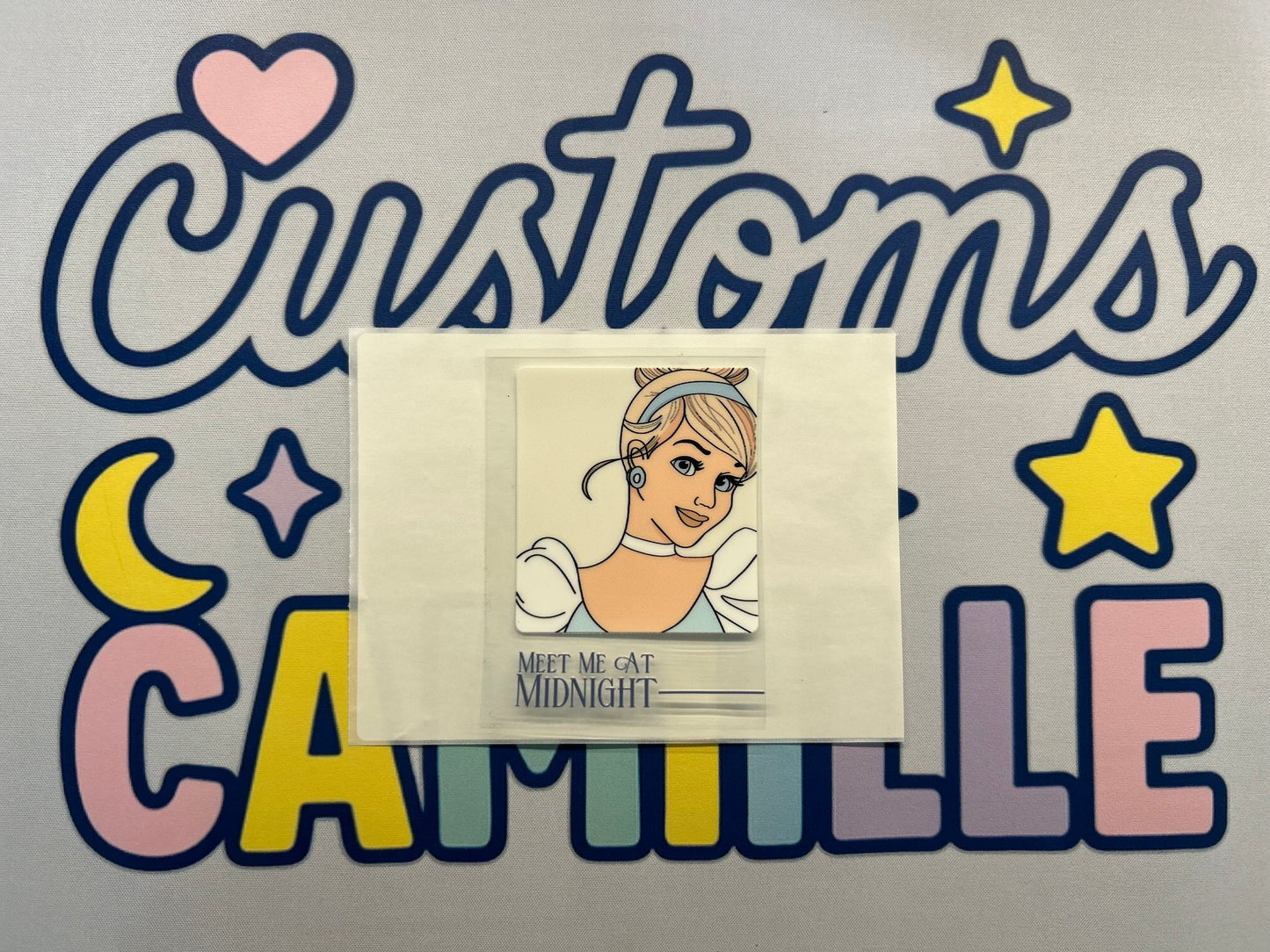 #416 Cinderella Quote decal
