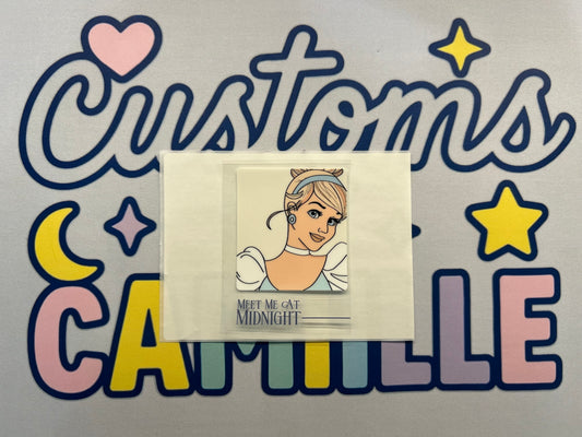 #416 Cinderella Quote decal