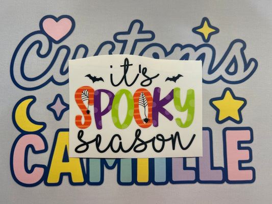 #432 It's Spooky Season Halloween decal