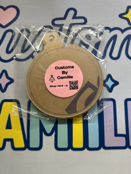 Custom Snowglobe Holiday Ornament
