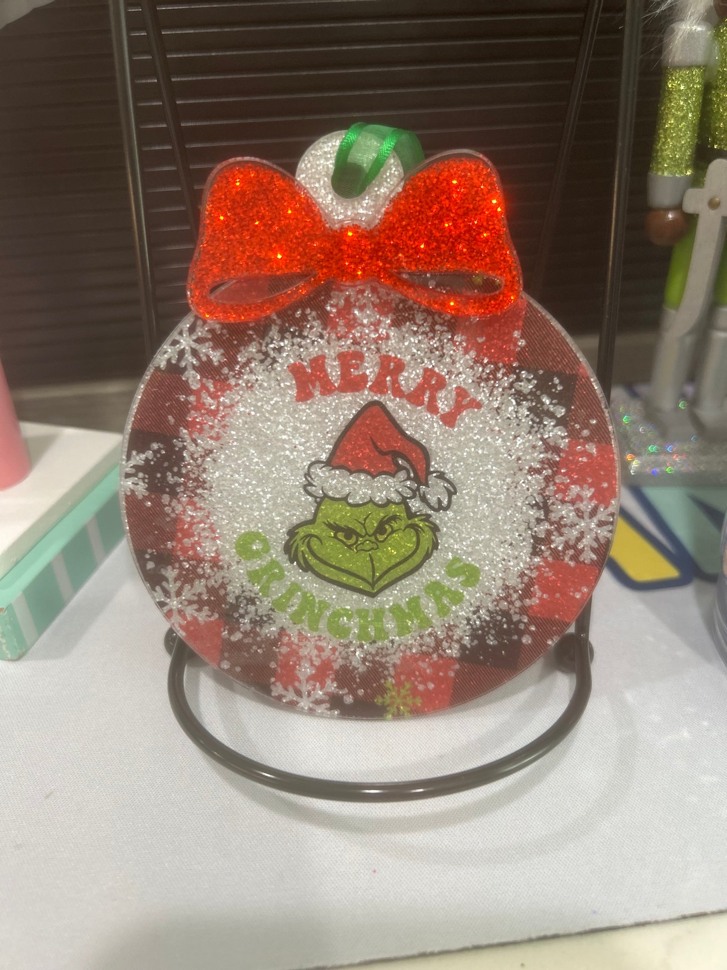 Merry Grinchmas ornament