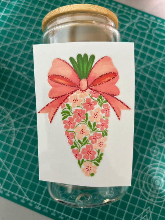 #1 Carrot decal