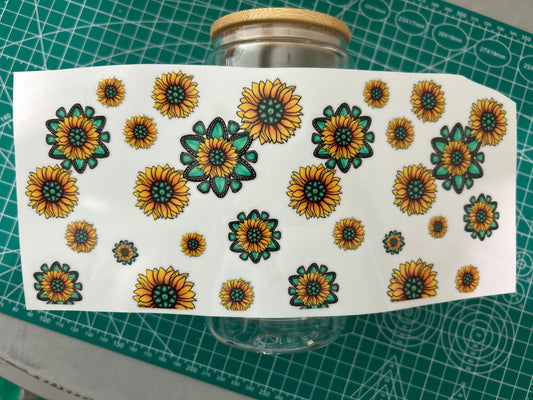 #49 Sunflower decal