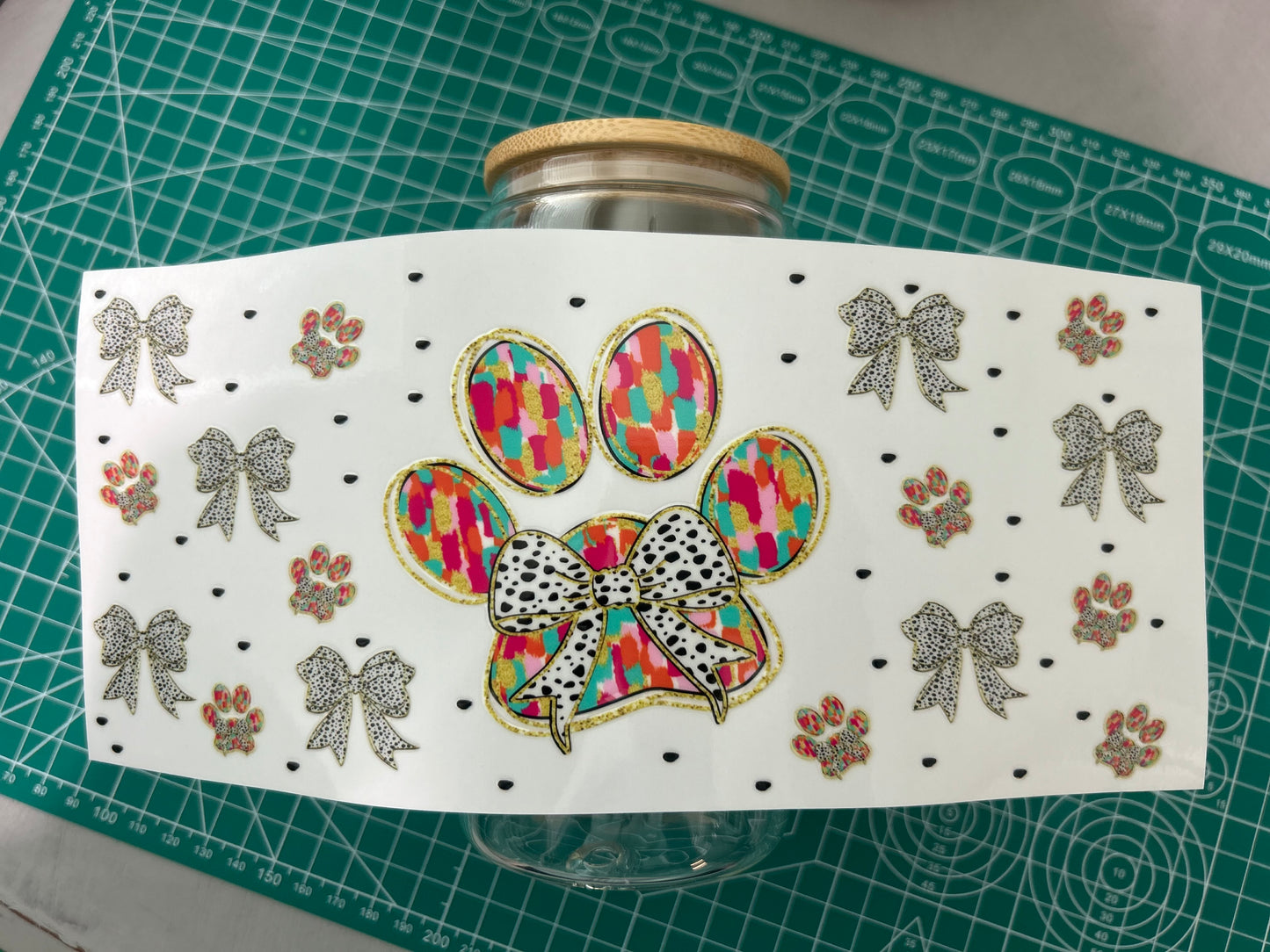 #64 Dog Paw decal