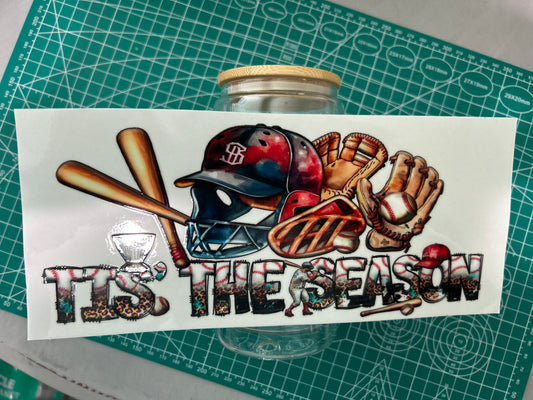 #24 Baseball Season decal