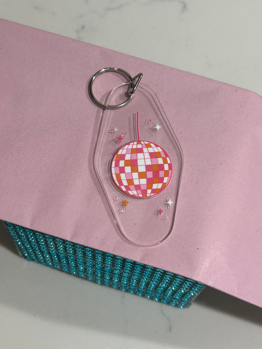 Disco Ball Keychain