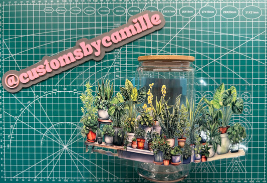 #79 House Plants decal