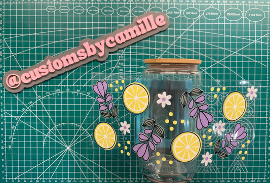 #80 Lemons & Lavender decal