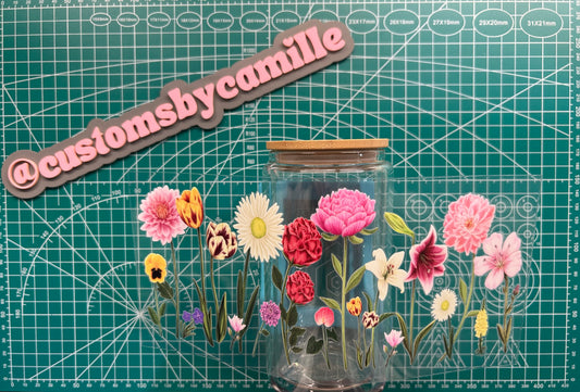 #86 Wildflowers decal