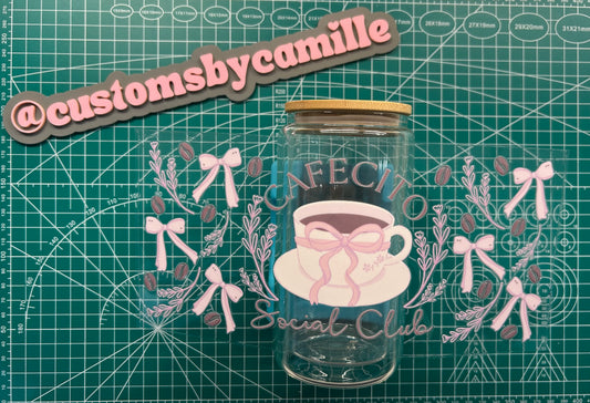 #92 Cafecito Social Club decal