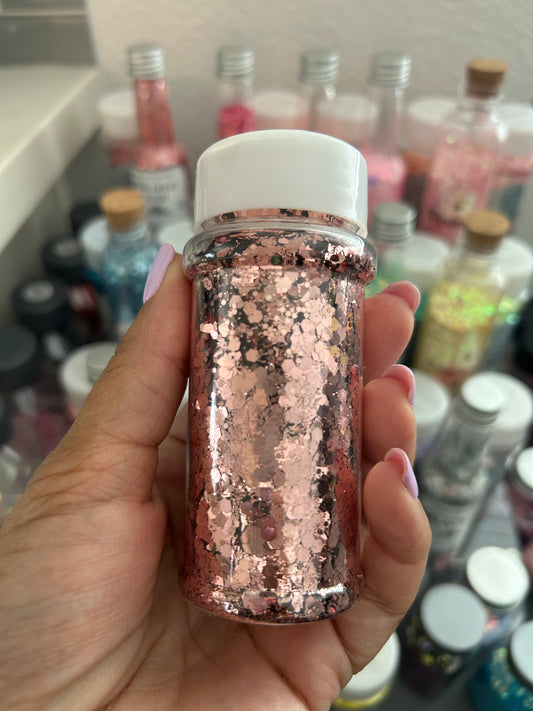 Rose Gold Shiny glitter