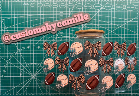 #99 Football Girlie decal