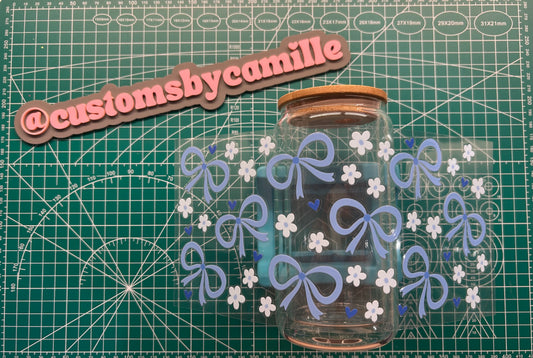 #103 Skylit Coquette Bow decal