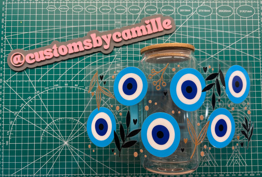 #104 Evil Eye decal