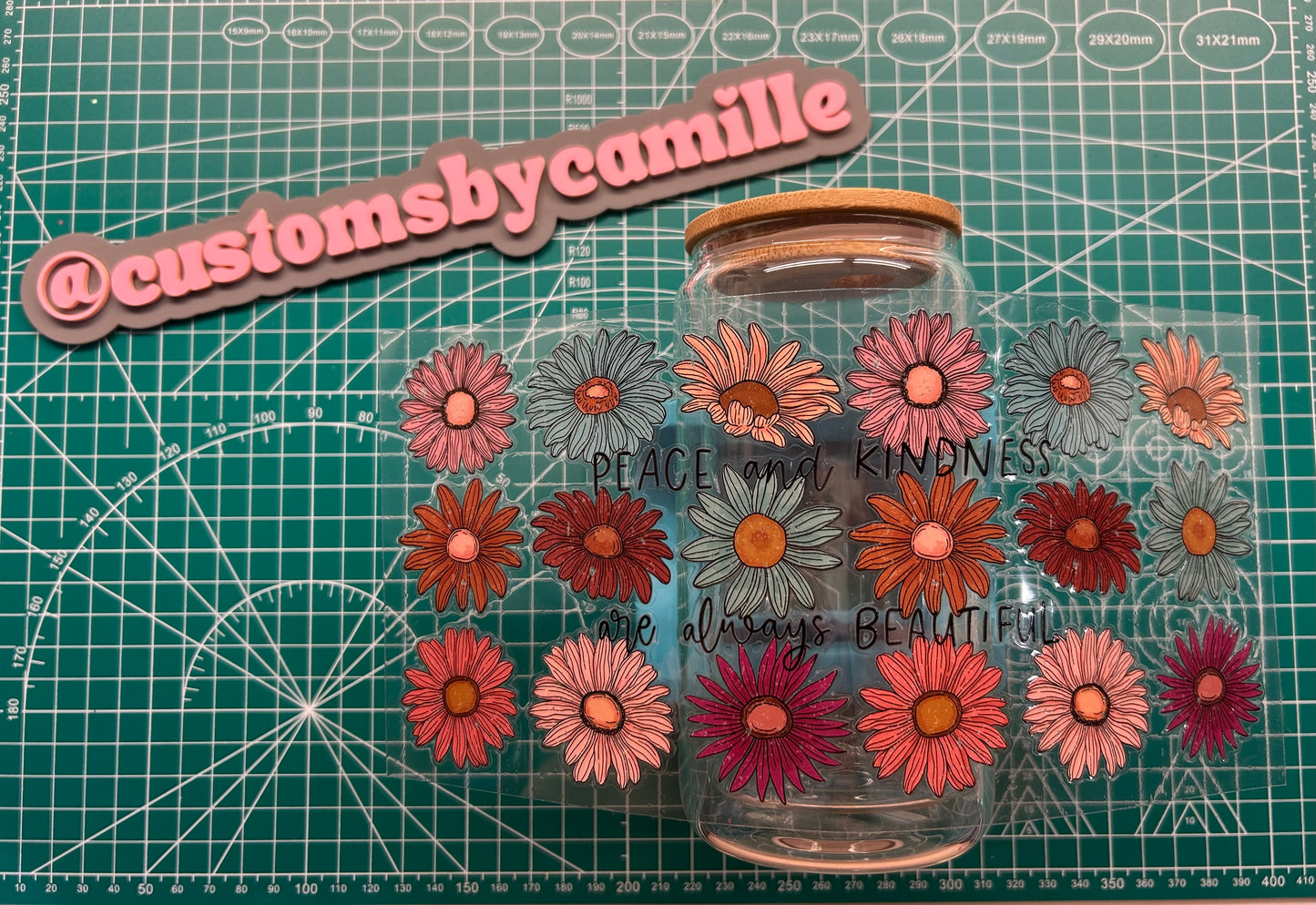 #111 Peace & Kindness decal