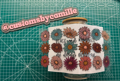 #111 Peace & Kindness decal