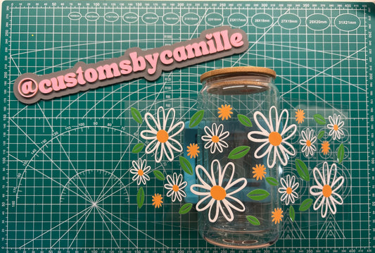 #119 Daisies decal