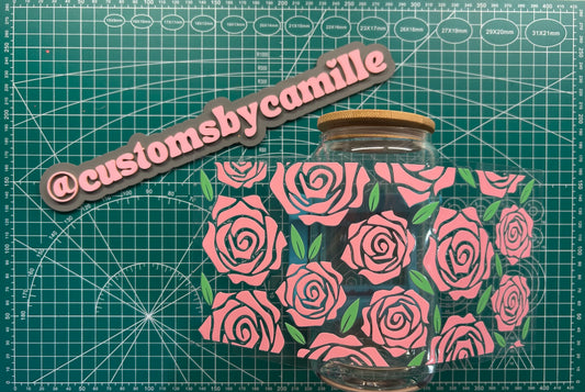#105 Rosy Glow decal