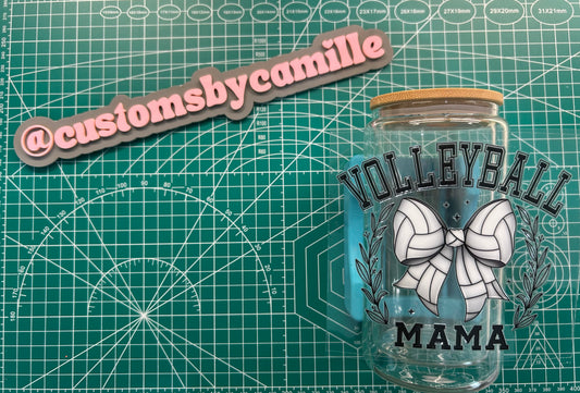 #160 Volleyball Mama decal