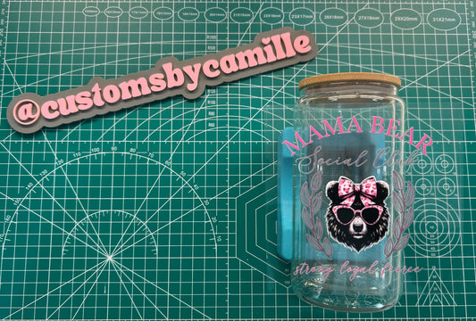 #133 Mama Bear Social Club decal
