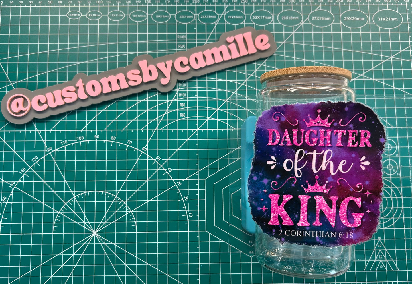 #139 Daughter Of The King decal