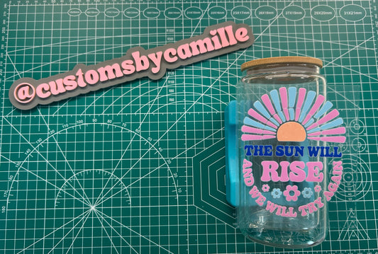 #141 The Sun Will Rise decal