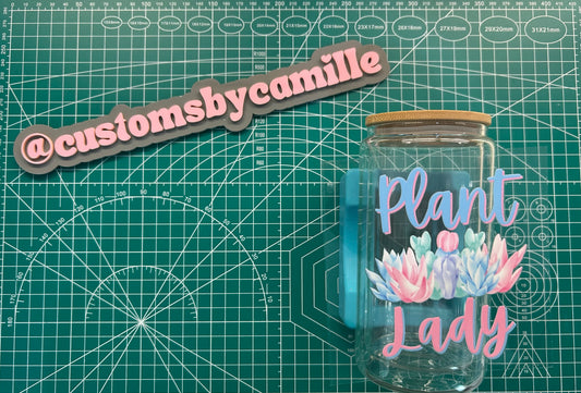 #148 Plant Lady decal