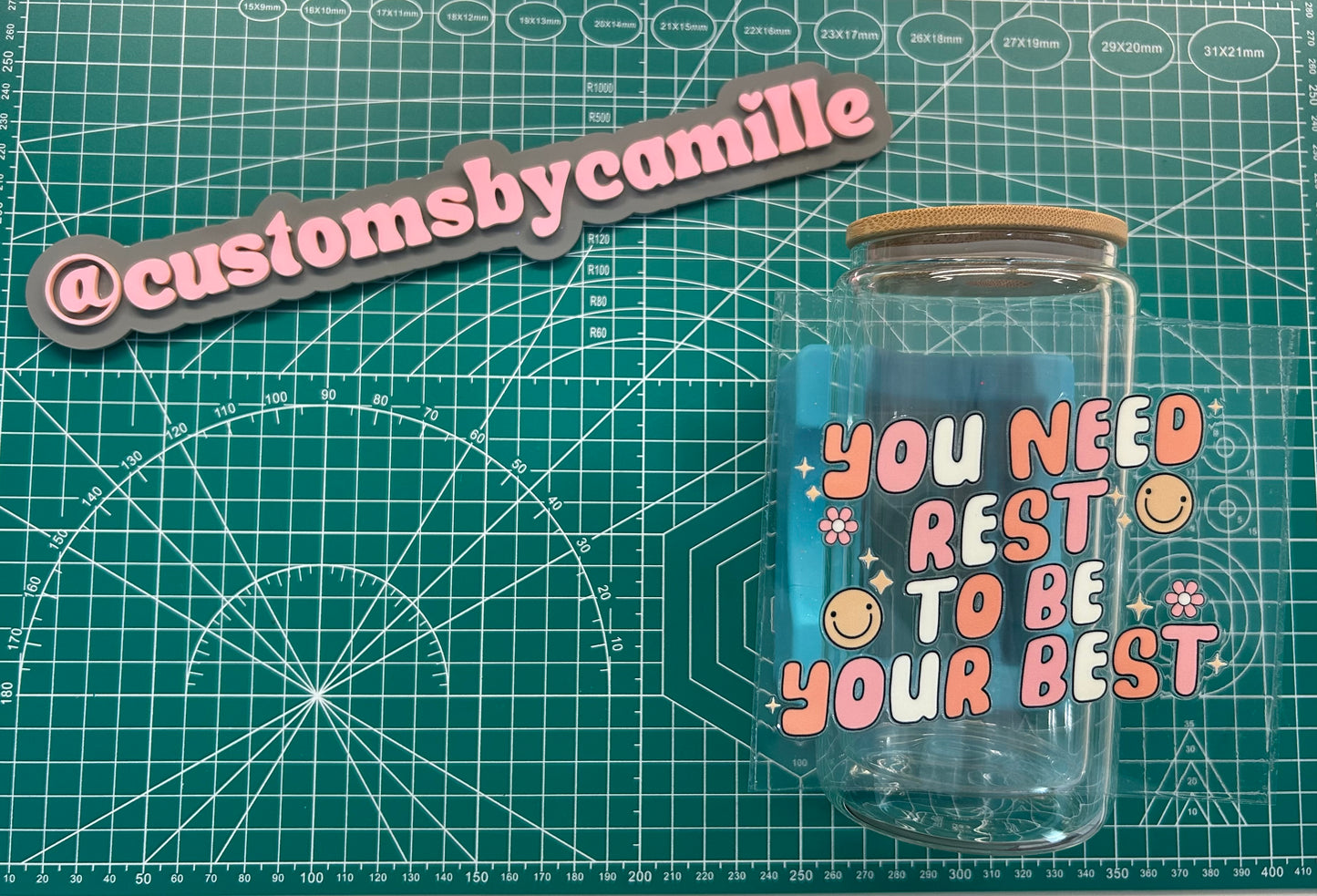 #149 You Need Rest decal
