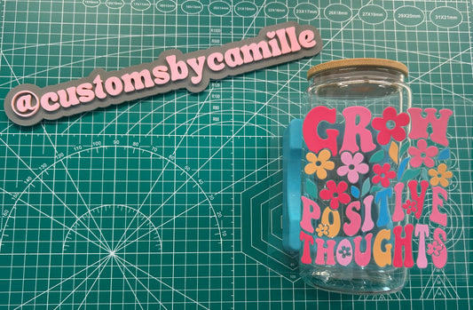 #155 Grow Positive Thoughts decal