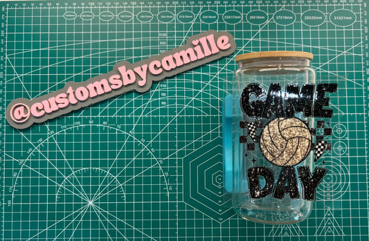 #164 Game Day (Volleyball) decal