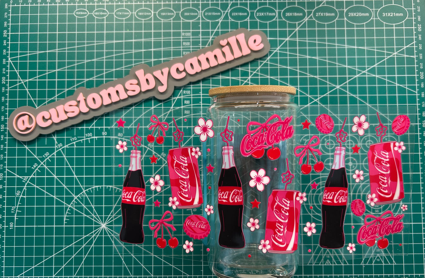 #166 Cherry Cola Girly decal