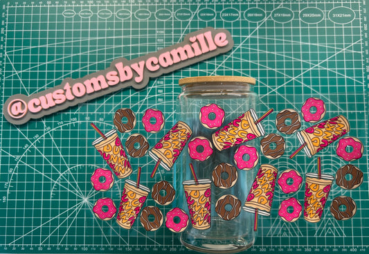 #169 Dunkin Coffee decal