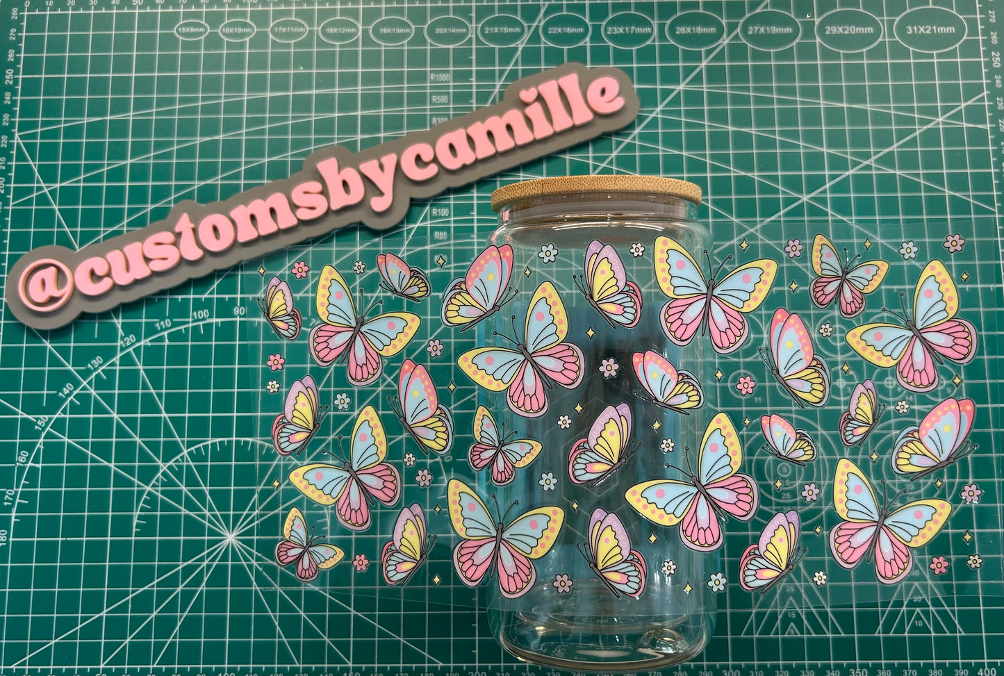 #174 Wild Butterflies decal