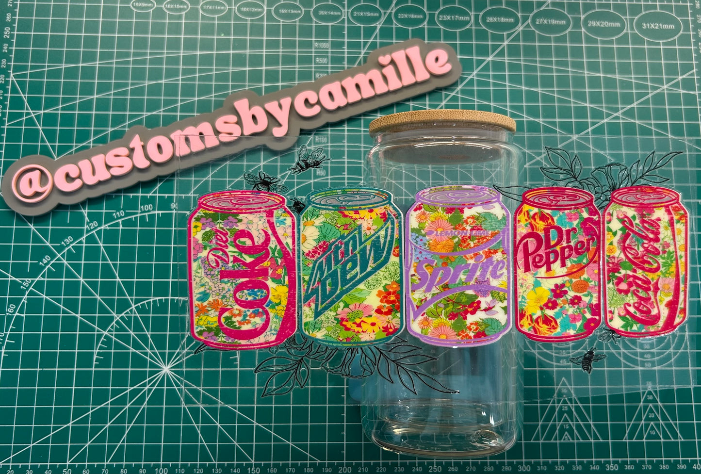 #177 Soda Girly decal