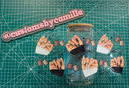 #178 Nail Tech decal